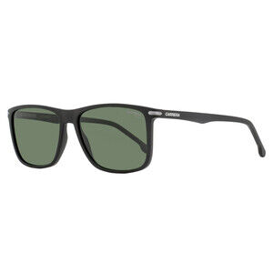 Carrera Polarized Rectangular Sunglasses 298/S 003UC Matte Black 57mm
